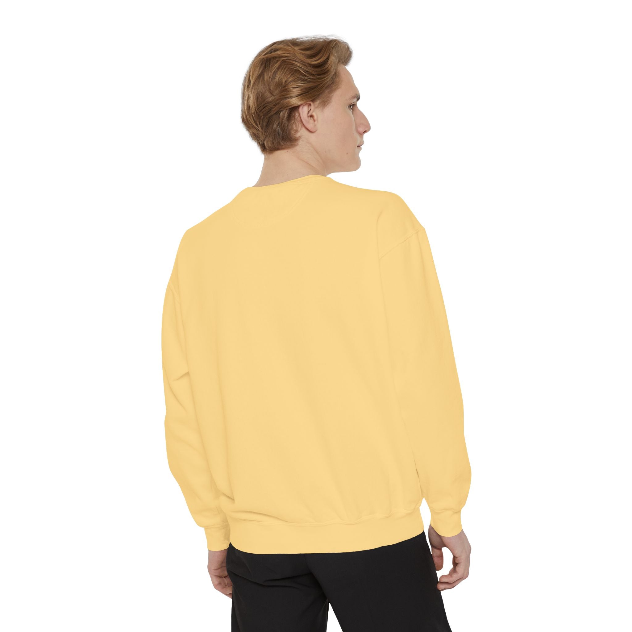 Mountain Sunrise Sweatshirt — Minimal Outdoor Graphic Pullover