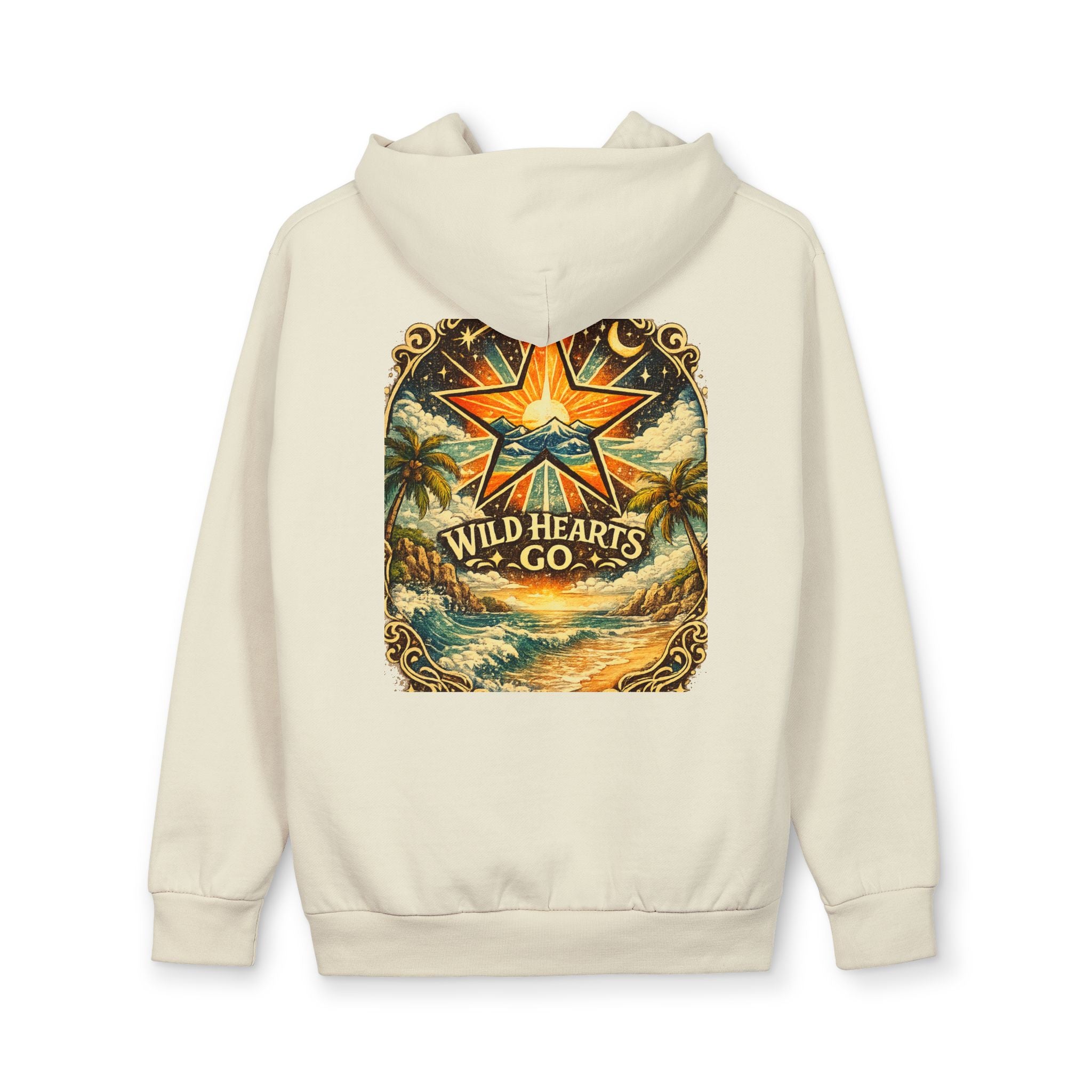 Lightning Star Hoodie — Wild Hearts Co. Surf Graphic Pullover