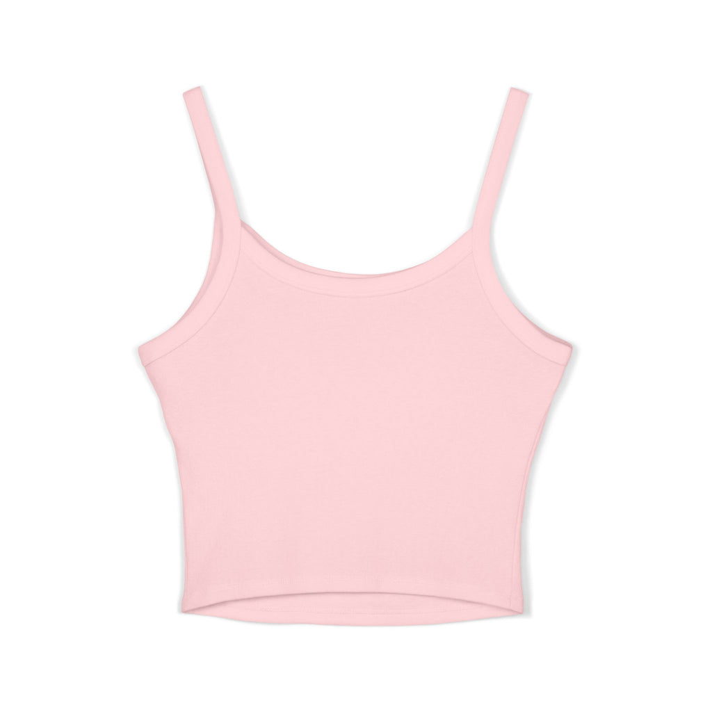 Spaghetti Tank Top — Sunset Campfire Scene