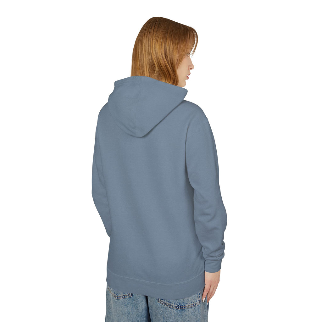 Mountain Sunrise Hoodie — Minimal Outdoor Graphic Pullover