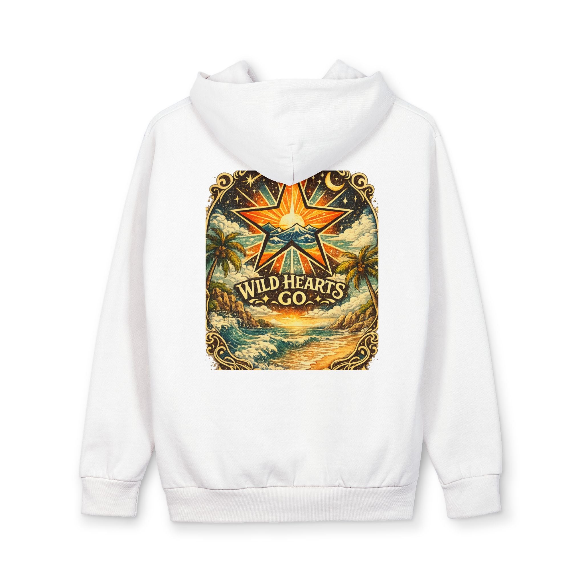 Lightning Star Hoodie — Wild Hearts Co. Surf Graphic Pullover