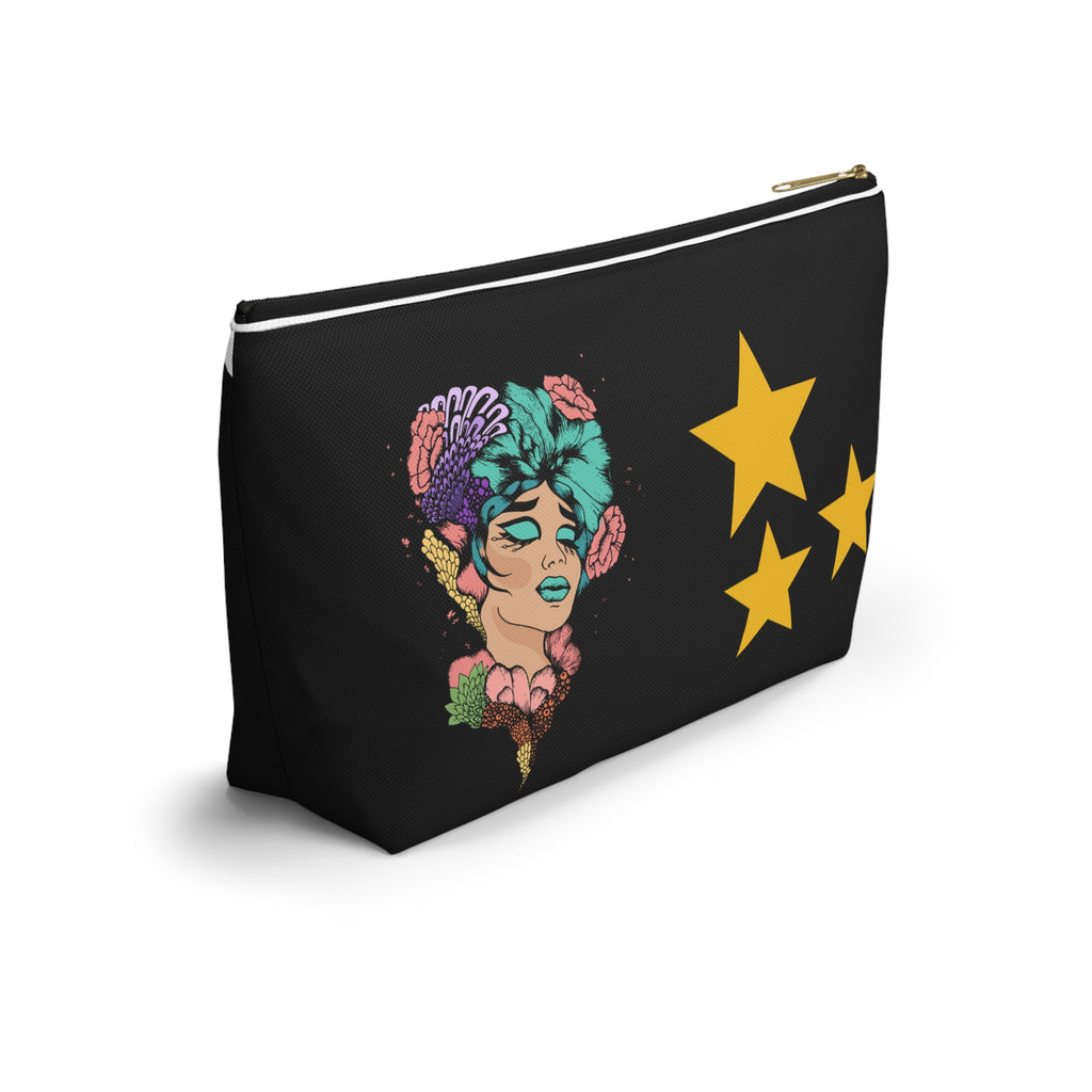 Accessory Pouch — Wild Hearts Co. Tropical Star Travel Makeup Bag