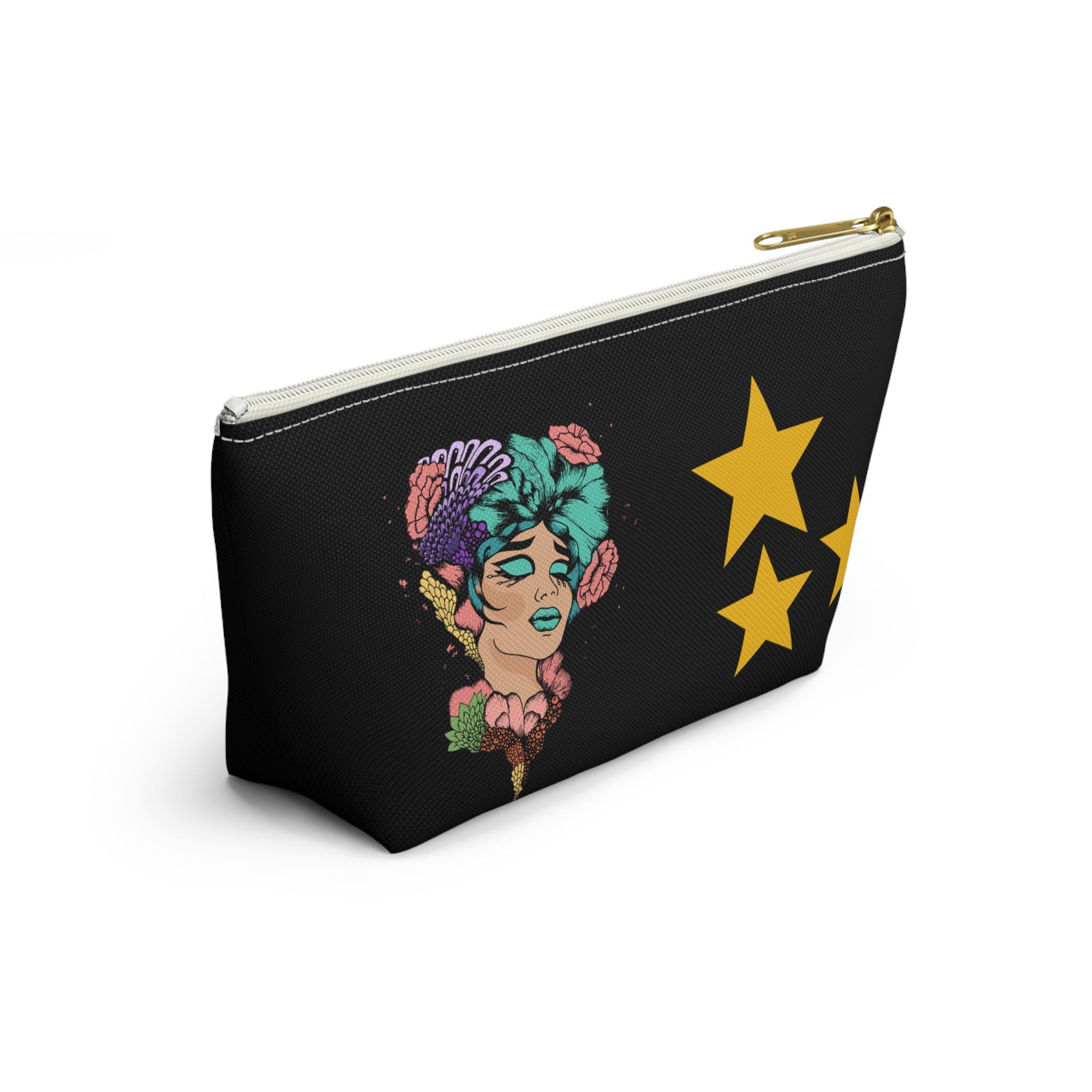 Accessory Pouch — Wild Hearts Co. Tropical Star Travel Makeup Bag
