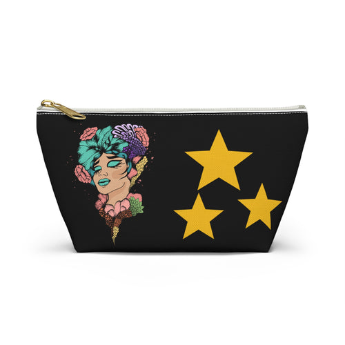 Accessory Pouch — Wild Hearts Co. Tropical Star Travel Makeup Bag