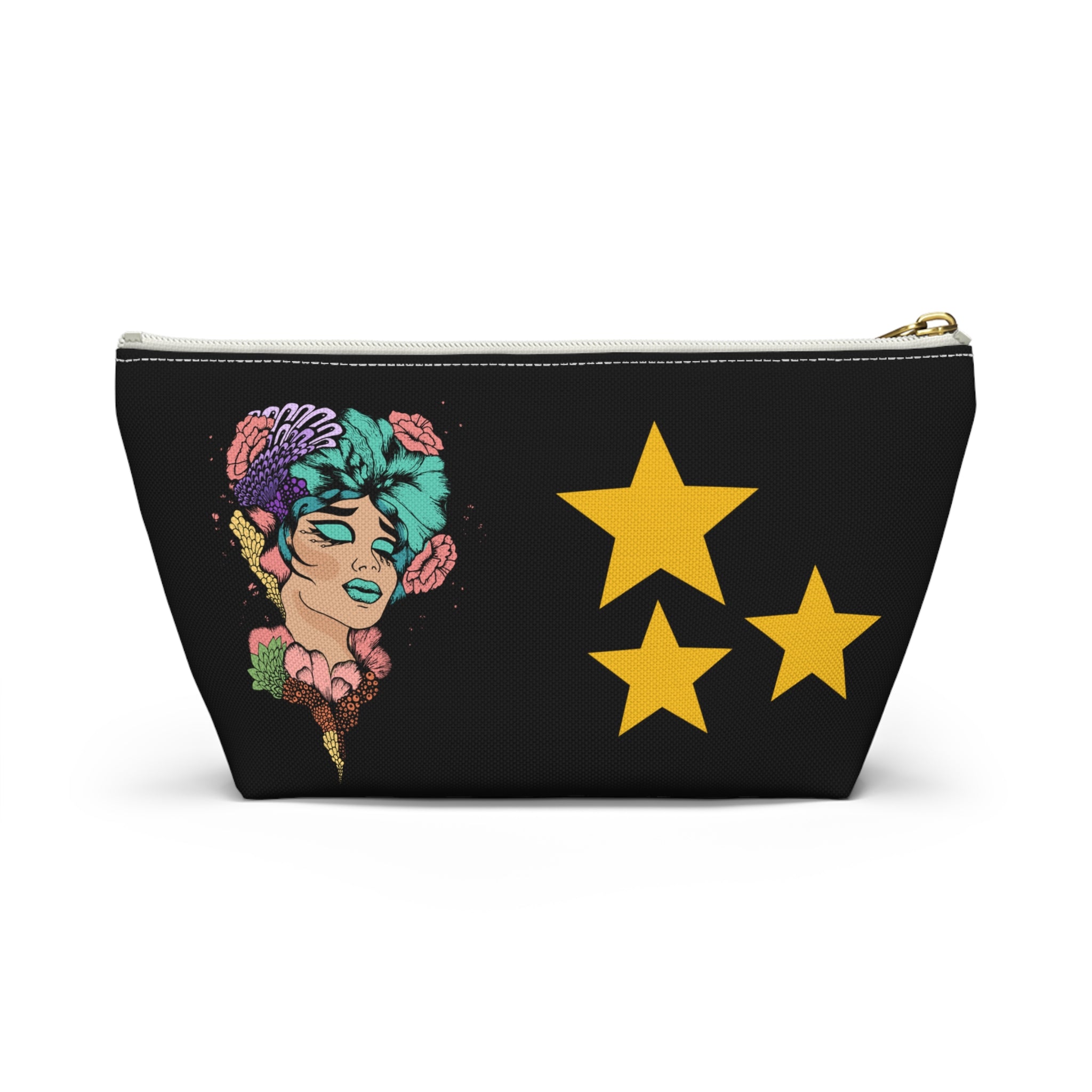 Accessory Pouch — Wild Hearts Co. Tropical Star Travel Makeup Bag