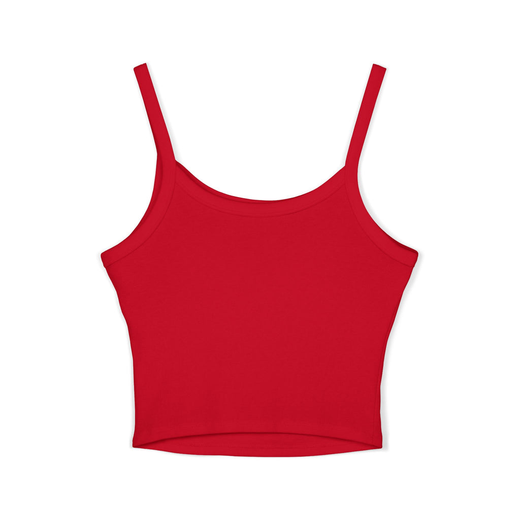 Spaghetti Tank Top — Sunset Campfire Scene