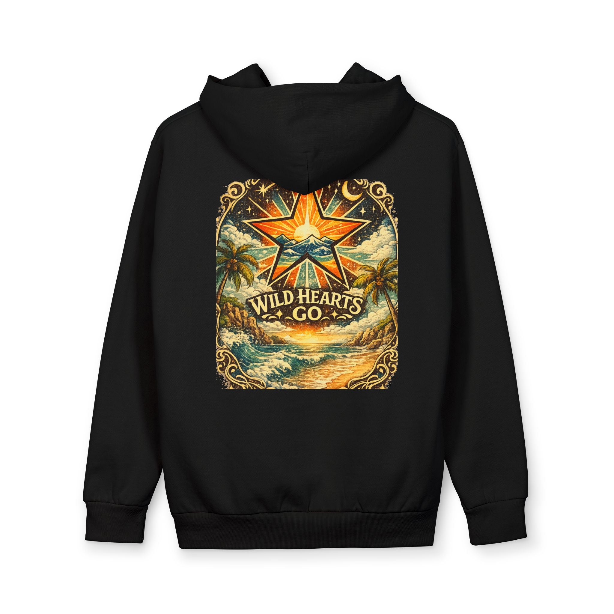 Lightning Star Hoodie — Wild Hearts Co. Surf Graphic Pullover