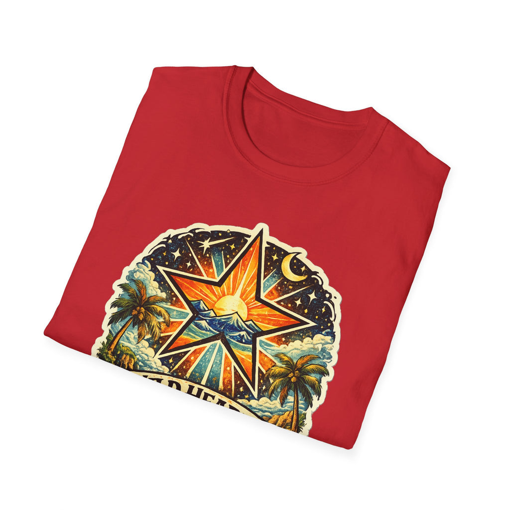 Wild Hearts Go T-Shirt — Vintage Surf Star Sunset Graphic Tee