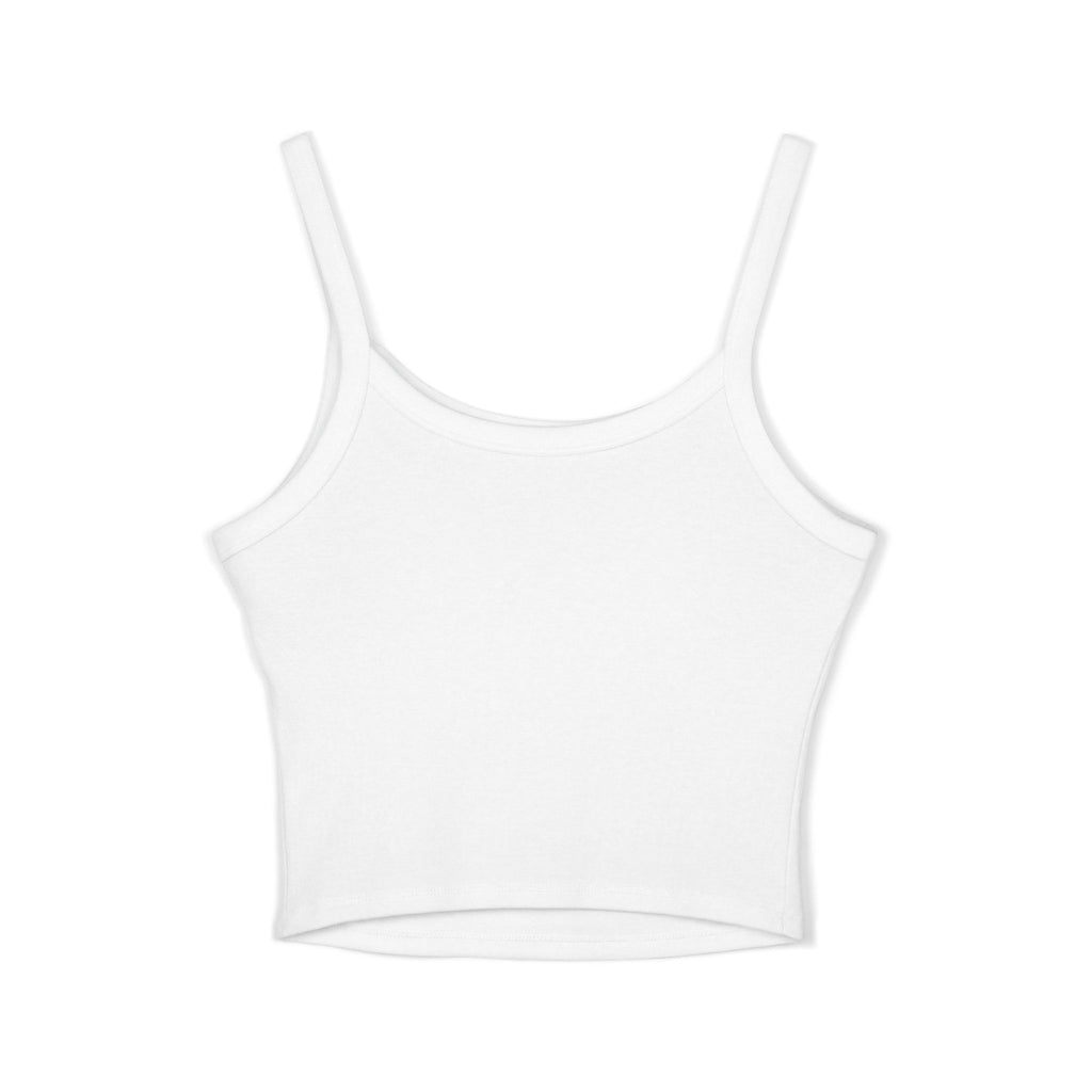 Spaghetti Tank Top — Sunset Campfire Scene