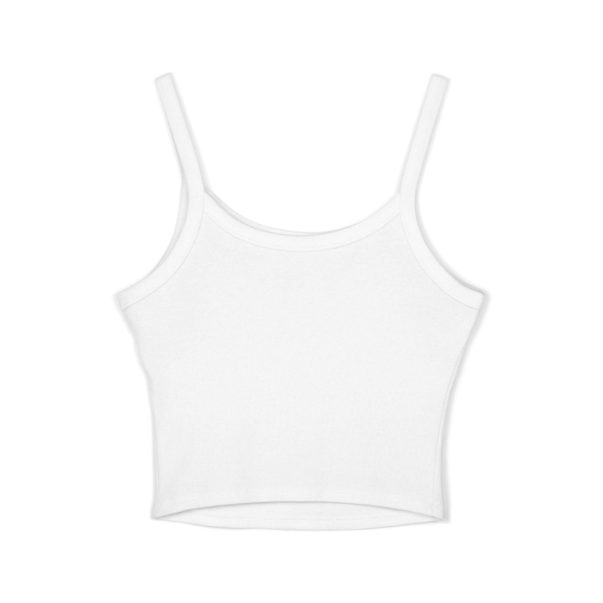 Spaghetti Tank Top — Sunset Campfire Scene