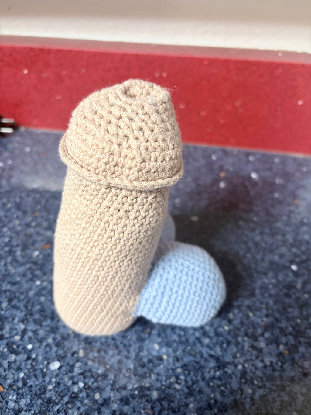 Crochet Penis Blue Balls