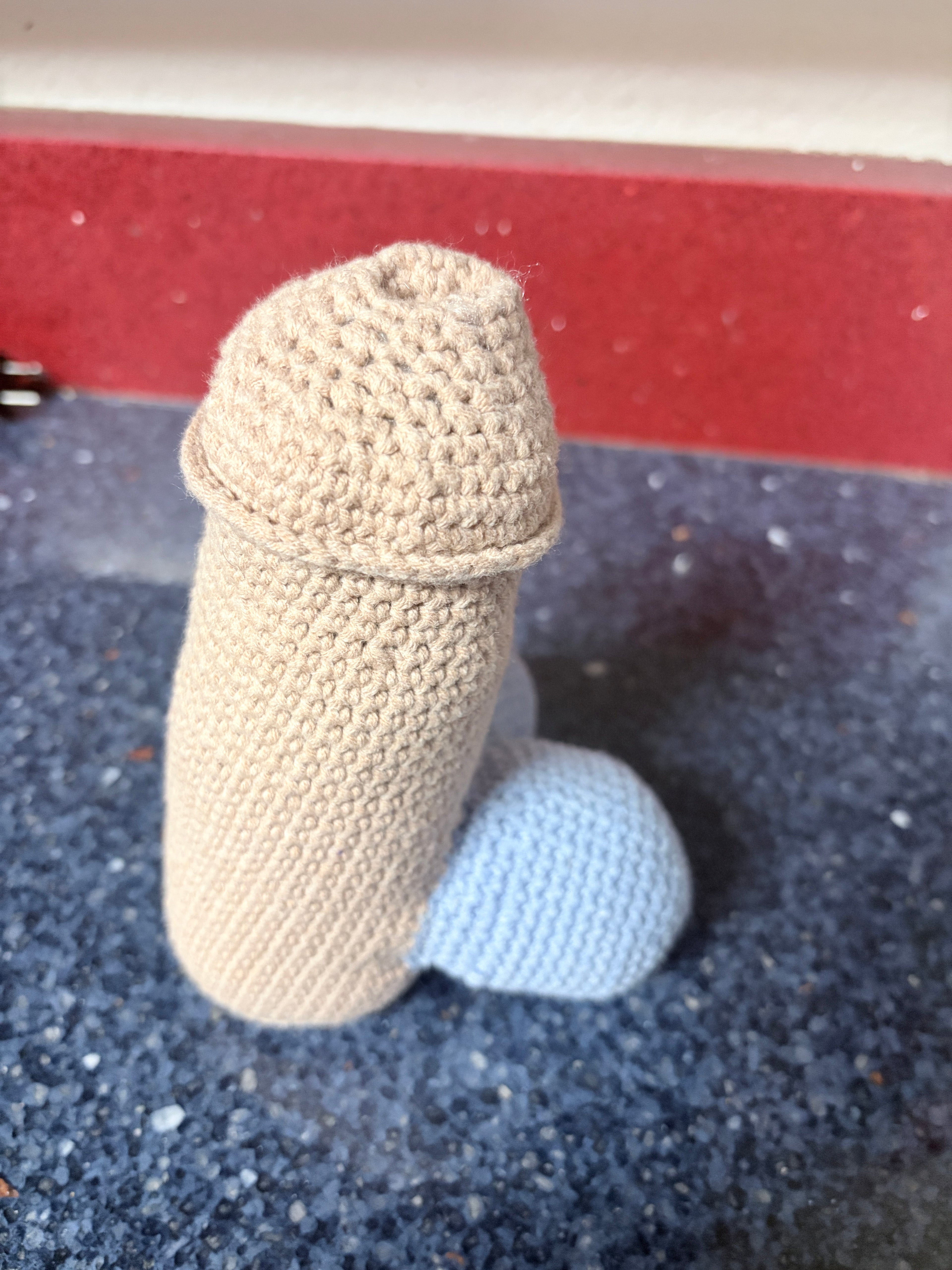 Crochet Penis Blue Balls