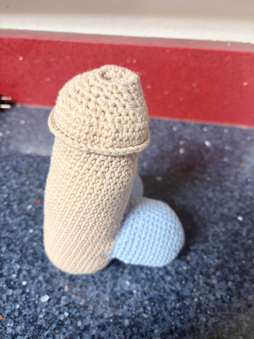 Crochet Penis Blue Balls